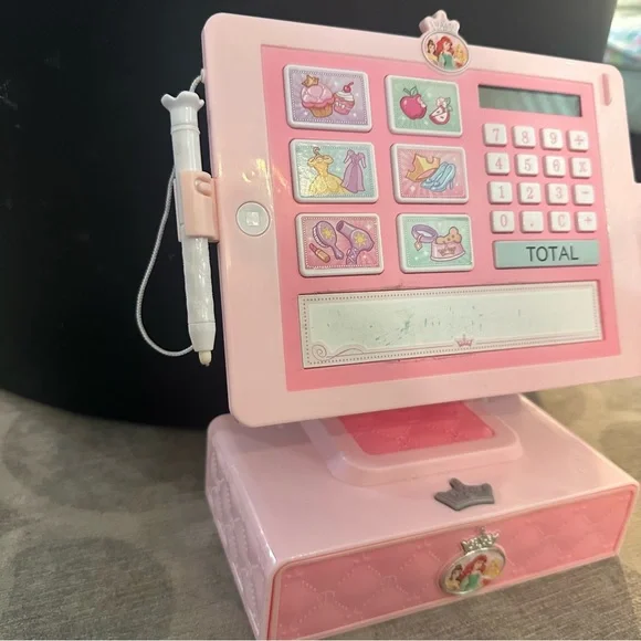 Disney Princess Style Collection Shop 'N Play Cash Register w Sounds & Phrases - Picture 4 of 8